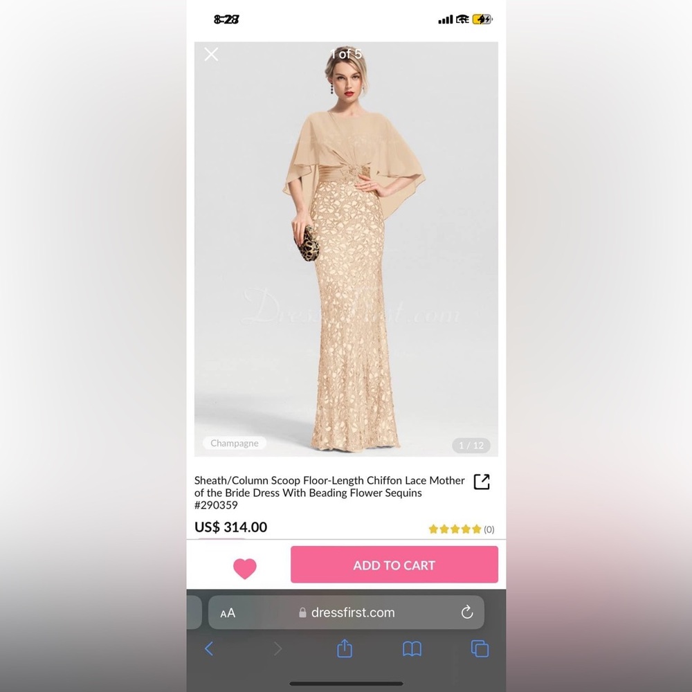 Beautiful mother of bride dress!